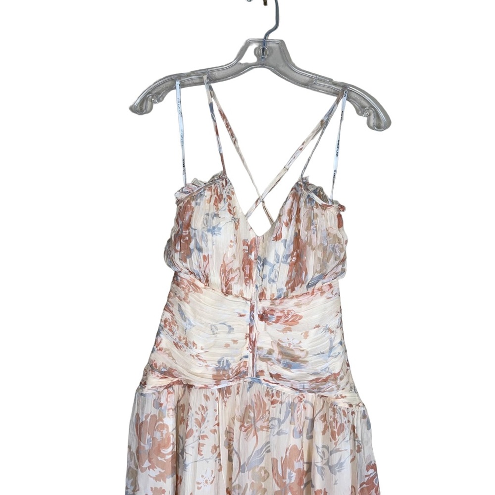 Free People Shona Joy Faye Midi Dress Size 0 NWT Cross Front - Picture 5 of 9